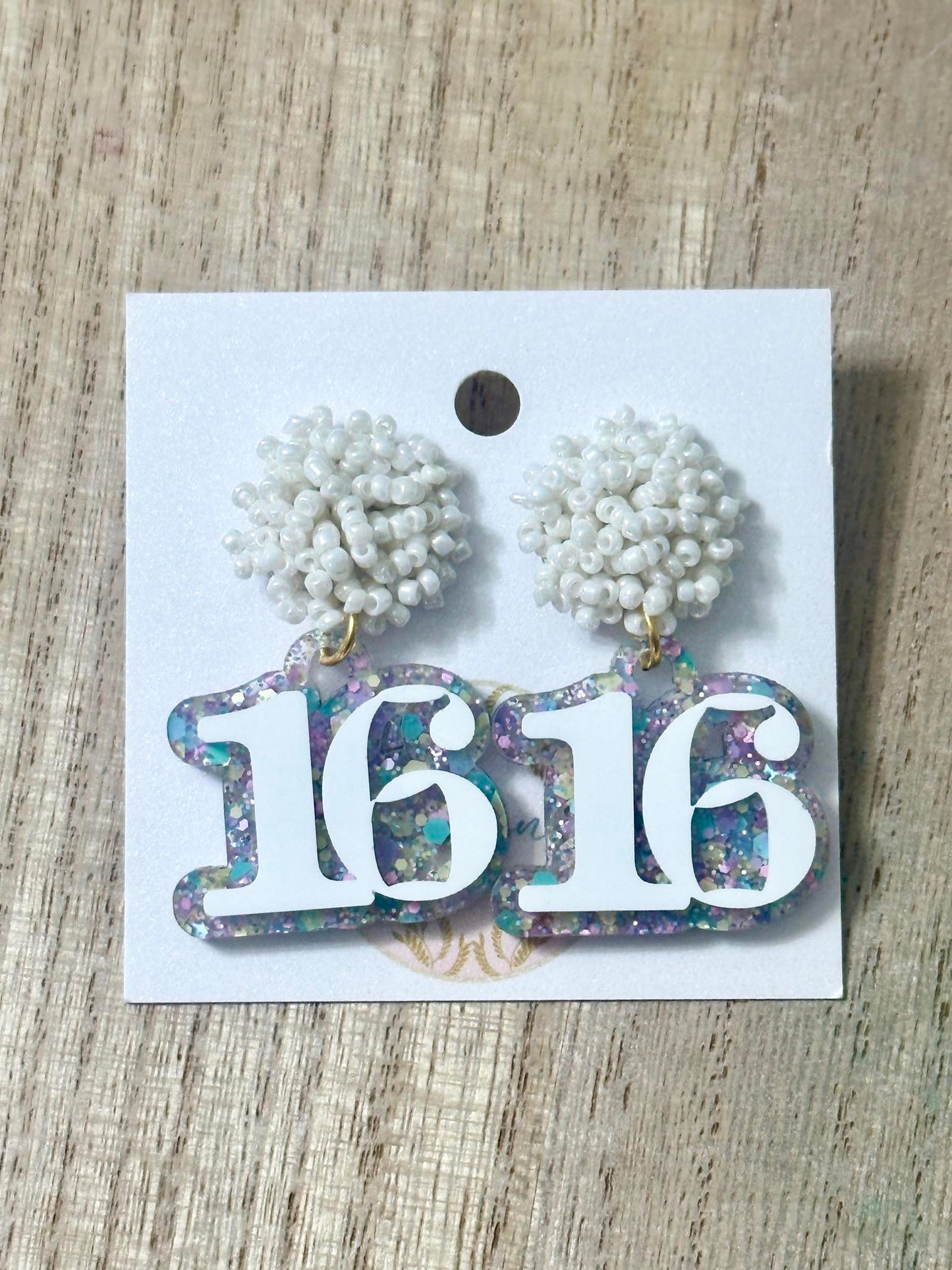 Birthday Number Earrings