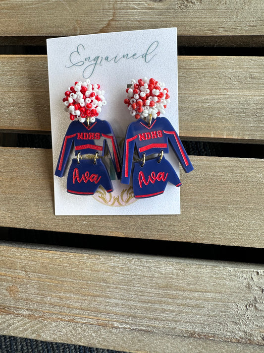 Dance/Cheer Uniform Earrings