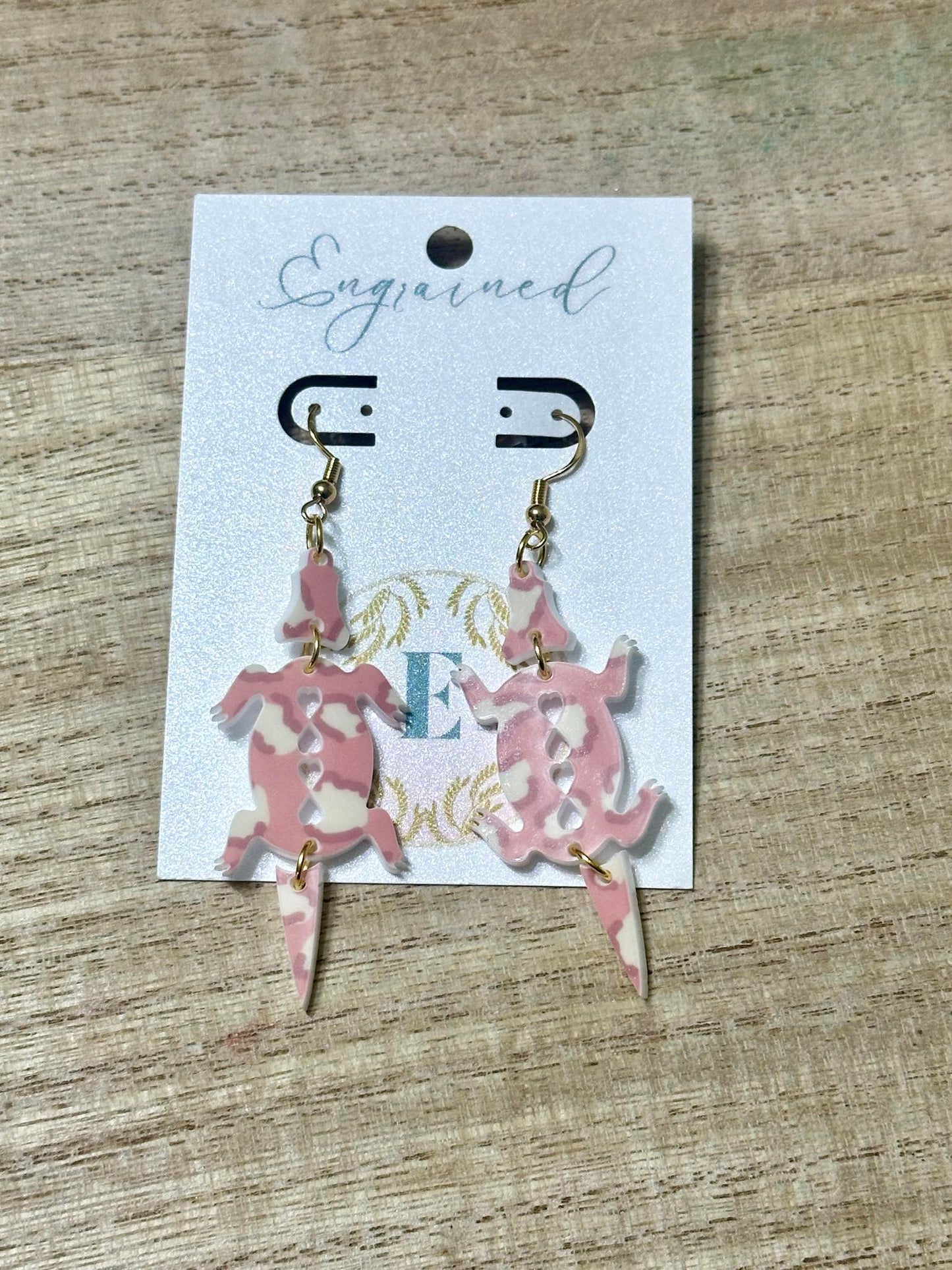 Alligator Set Earrings