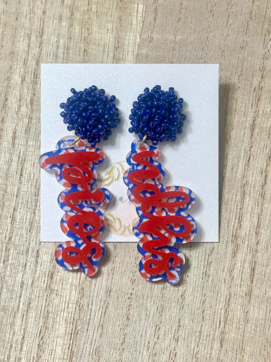 NDHS Pios Spirit Earrings