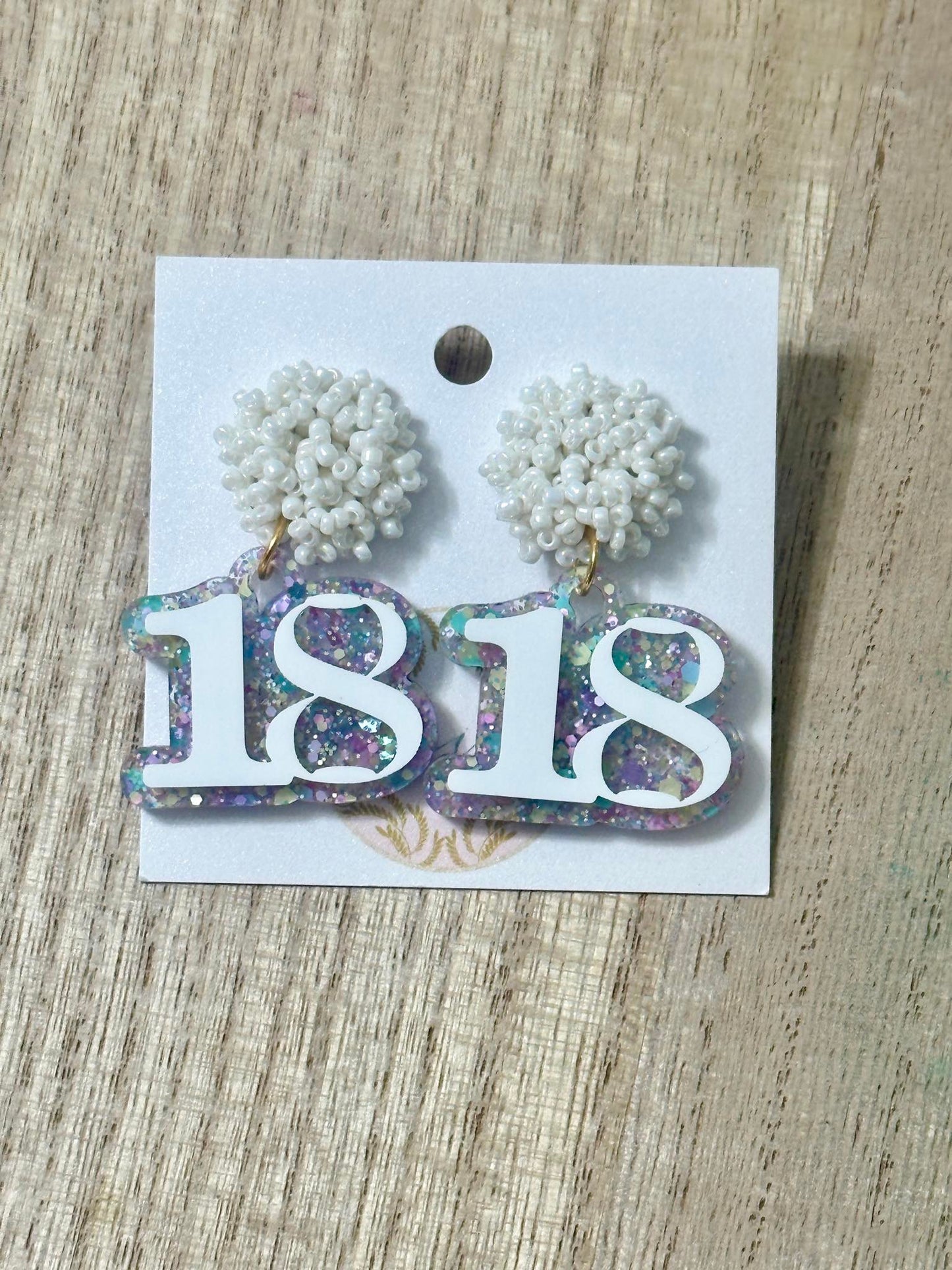 Birthday Number Earrings