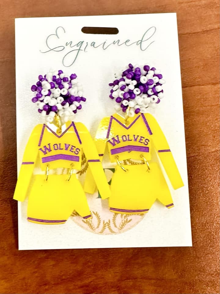 Dance/Cheer Uniform Earrings