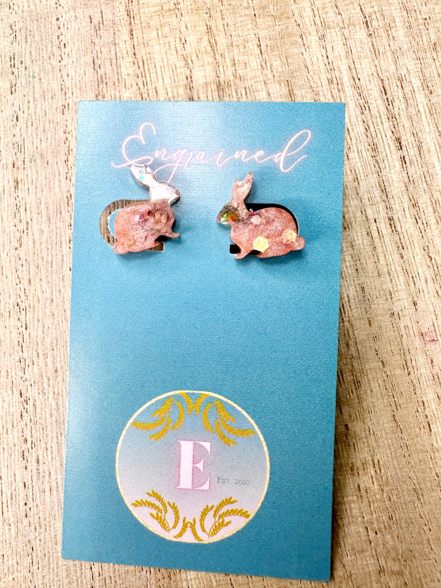 Easter Bunny Studs