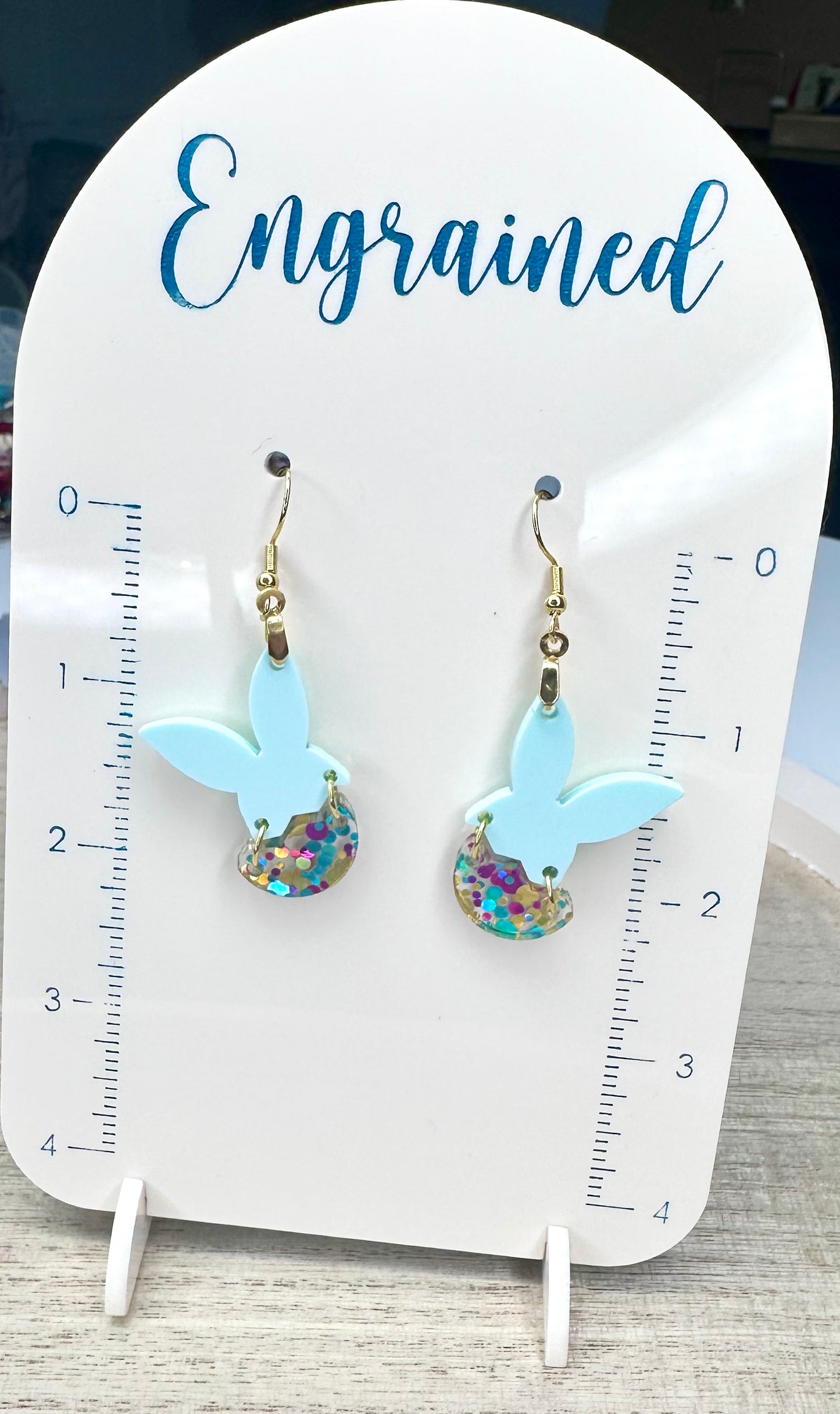 Easter Bunny Egg Earrings