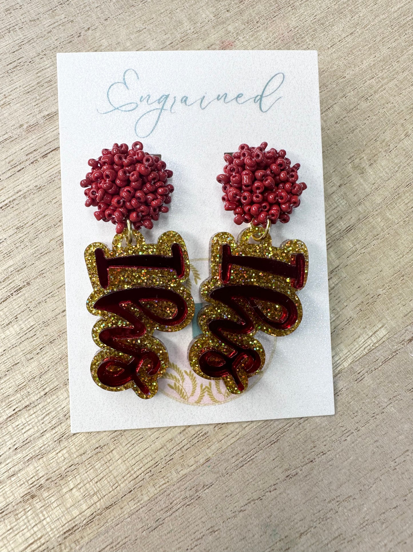 Spirit Word Earrings