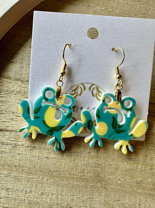 Frog Earrings