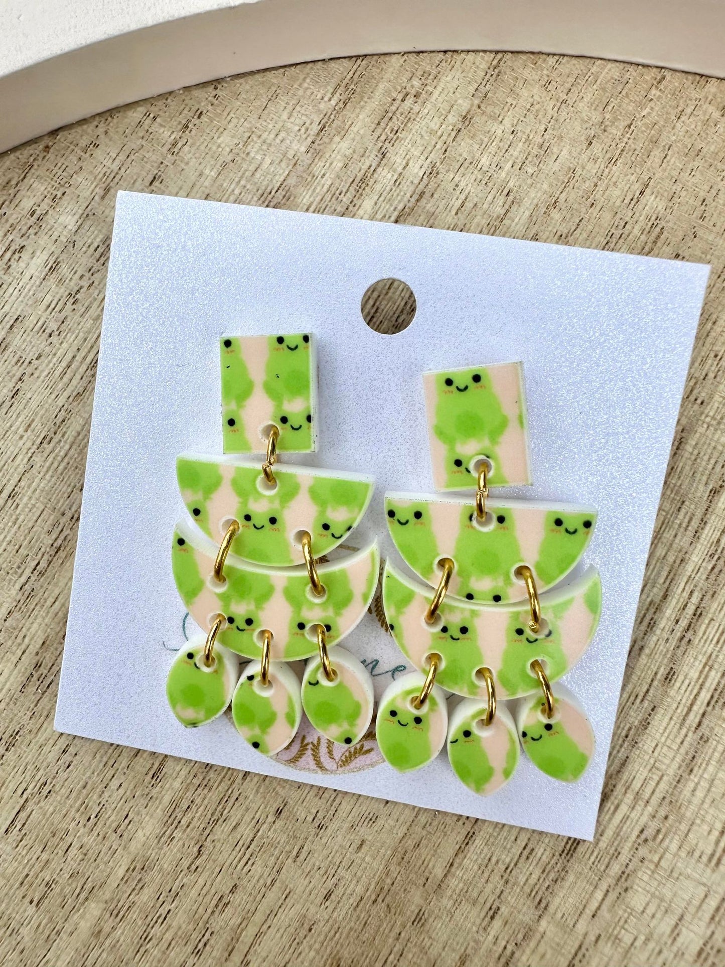 Frog Earrings