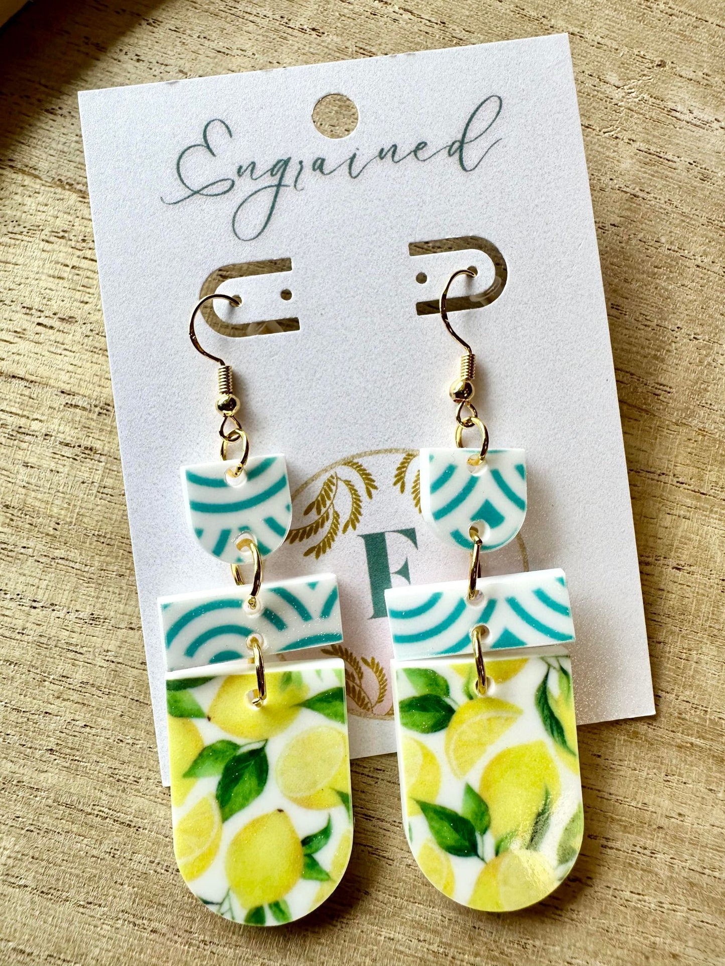 Lemon Earrings