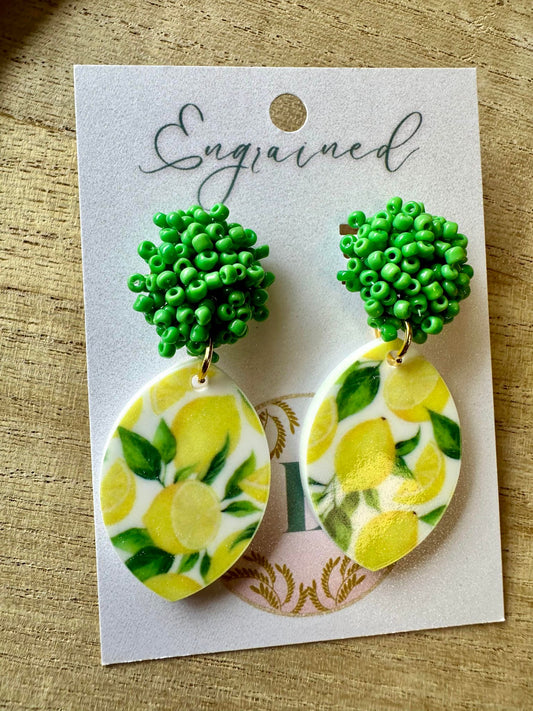 Lemon Earrings